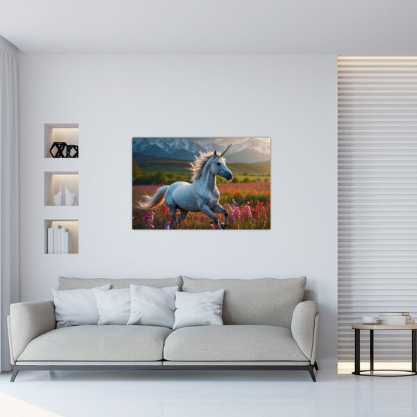 Kép - Egyszarvú (90x60 cm)