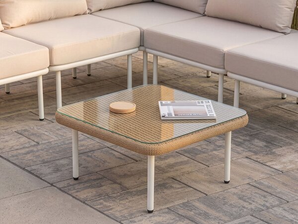 Dohányzóasztal BAUCINA 60 cm 60 cm Világosbarna