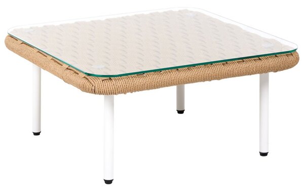 Dohányzóasztal BAUCINA 60 cm 60 cm Világosbarna