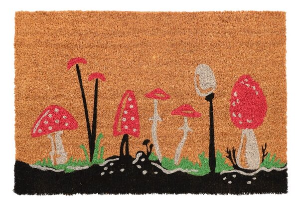 Kókuszrost lábtörlő 40x60 cm Mushrooms – Esschert Design