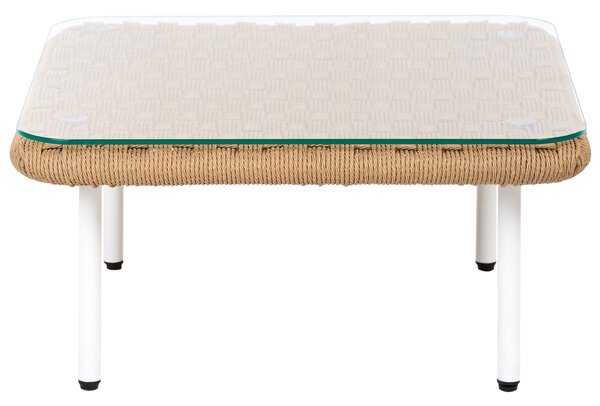 Dohányzóasztal BAUCINA 60 cm 60 cm Világosbarna