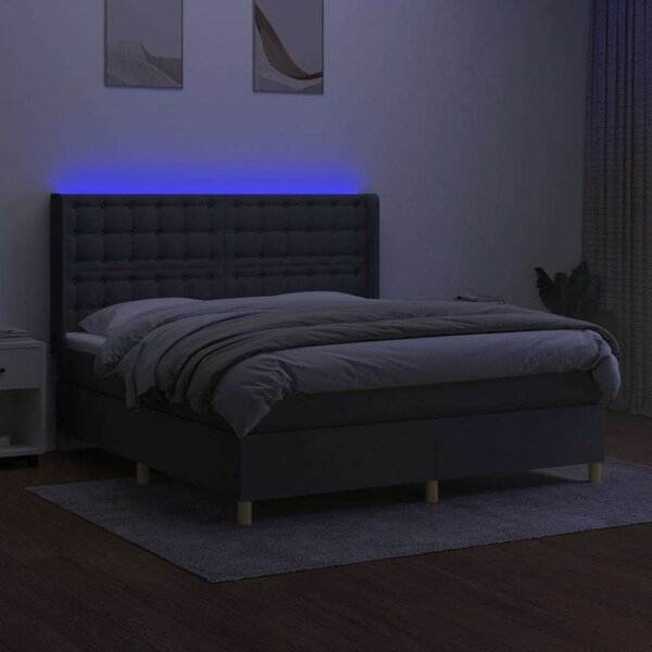 VidaXL LED-es Ágy - 160x200 cm