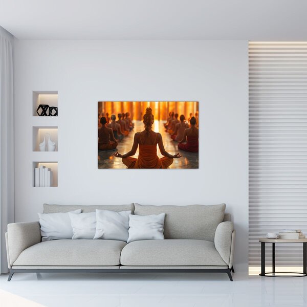 Kép - Jóga órák (90x60 cm)