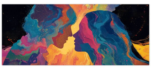Kép - Kozmikus szerelem (120x50 cm)