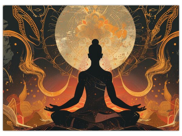 Kép - Meditáció (70x50 cm)