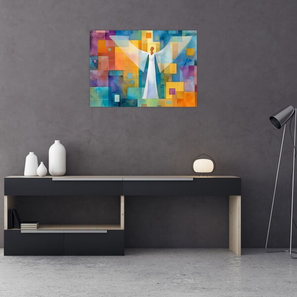 Kép - Geometrikus angyal (70x50 cm)