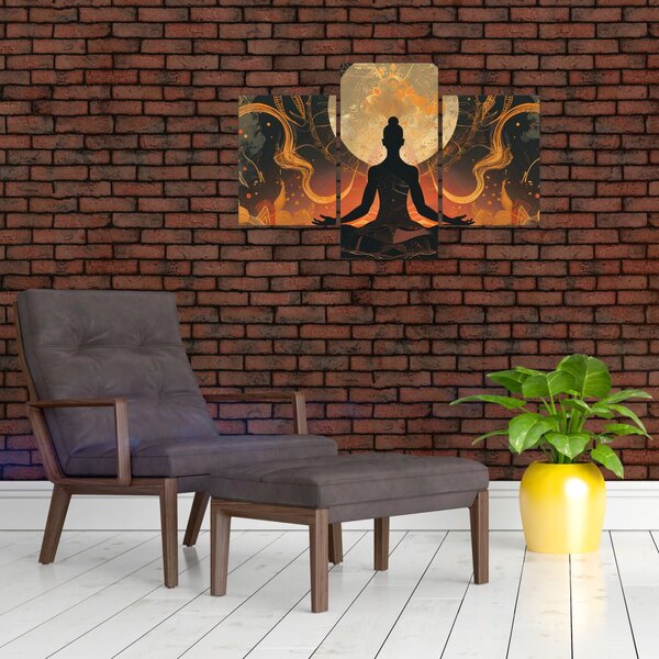 Kép - Meditáció (90x60 cm)