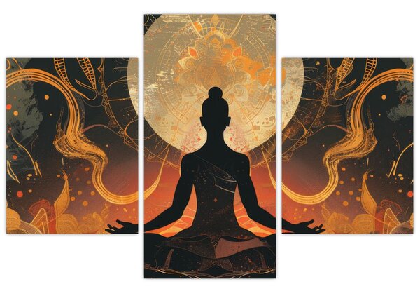 Kép - Meditáció (90x60 cm)