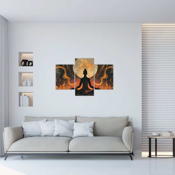 Kép - Meditáció (90x60 cm)
