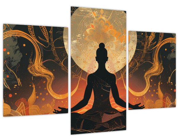 Kép - Meditáció (90x60 cm)