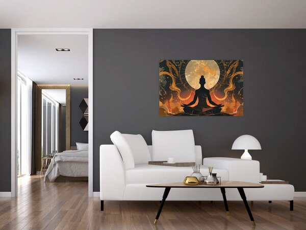 Kép - Meditáció (90x60 cm)