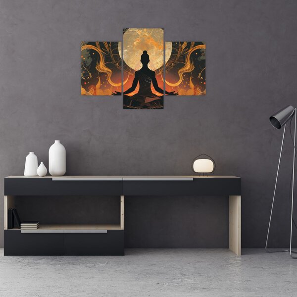 Kép - Meditáció (90x60 cm)