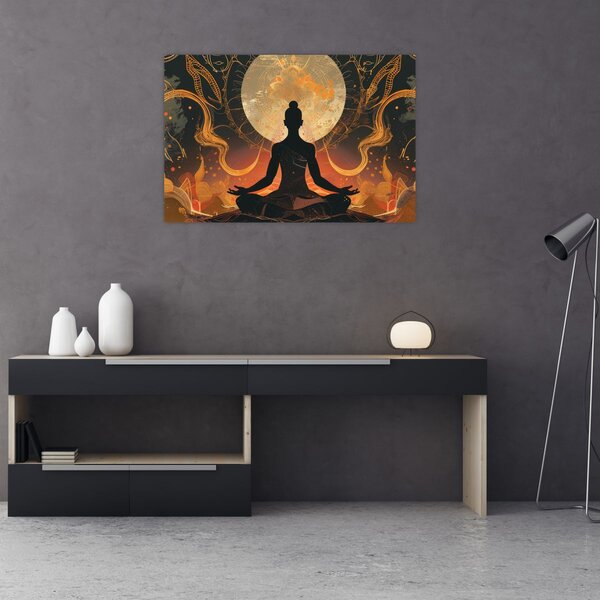 Kép - Meditáció (90x60 cm)
