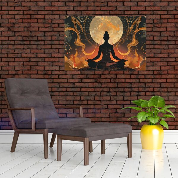 Kép - Meditáció (90x60 cm)
