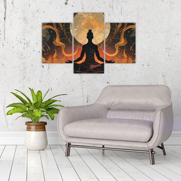 Kép - Meditáció (90x60 cm)