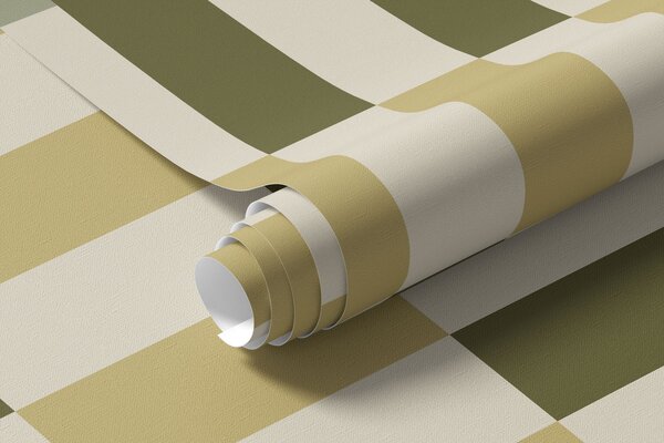 Fotótapéta Csíkos mintázat zöld és homokszínű árnyalatokban, Fotótapéta geometria, w05150 : Uwalls.hu