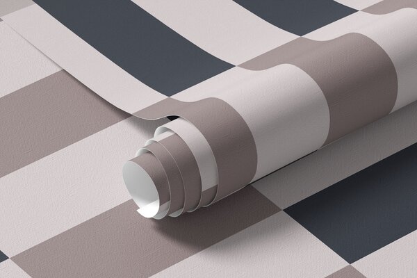 Fotótapéta Csíkos mintázat krém és sötétkék árnyalatokban, Fotótapéta geometria, w05150v2 : Uwalls.hu