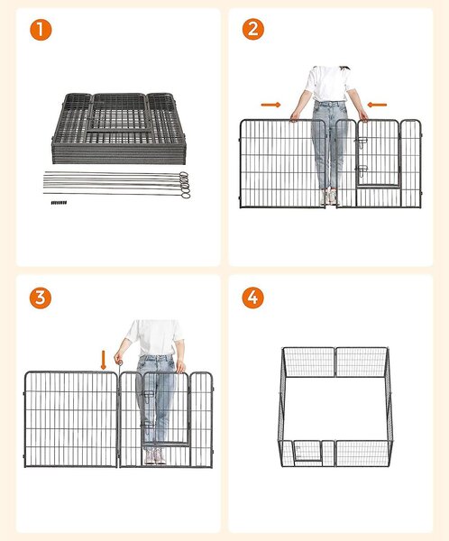 Kutya kennel, kutyaketrec, 80cm magas | FEANDREA
