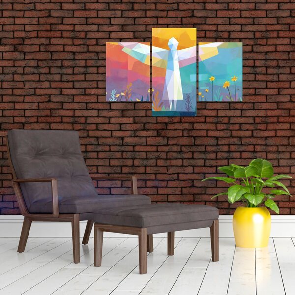 Kép - Virágok őrzője (90x60 cm)