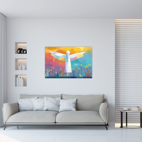 Kép - Virágok őrzője (90x60 cm)