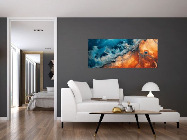 Kép - Víz és tűz (120x50 cm)