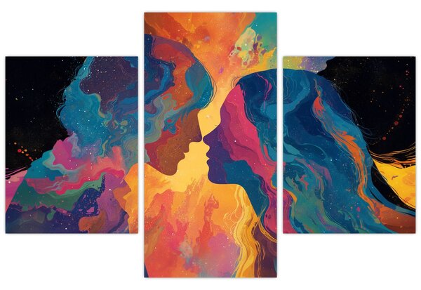 Kép - Kozmikus szerelem (90x60 cm)