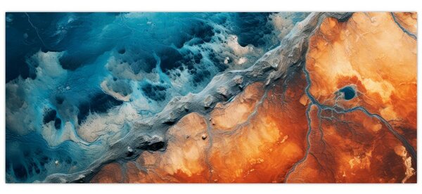 Kép - Víz és tűz (120x50 cm)