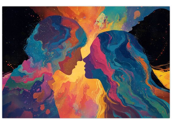 Kép - Kozmikus szerelem (90x60 cm)
