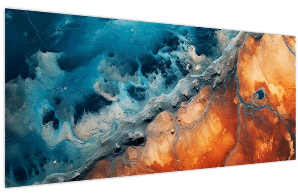 Kép - Víz és tűz (120x50 cm)