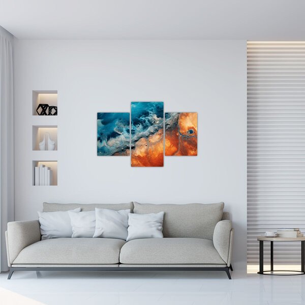 Kép - Víz és tűz (90x60 cm)