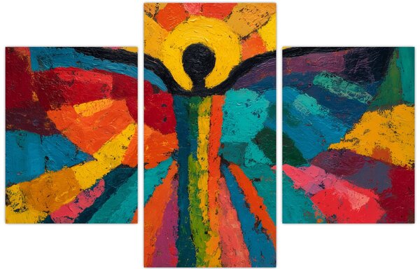Kép - Festett angyal (90x60 cm)