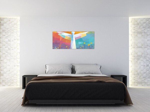 Kép - Virágok őrzője (120x50 cm)