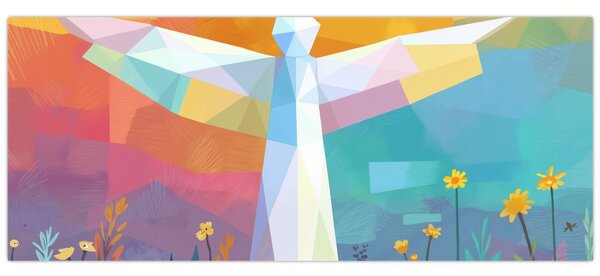 Kép - Virágok őrzője (120x50 cm)