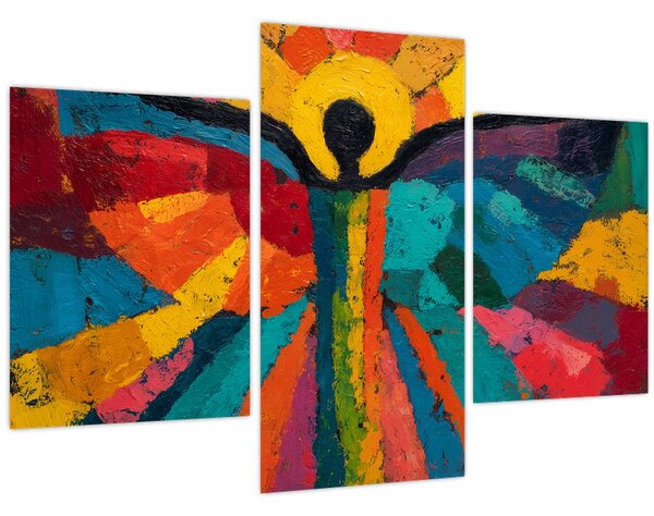 Kép - Festett angyal (90x60 cm)