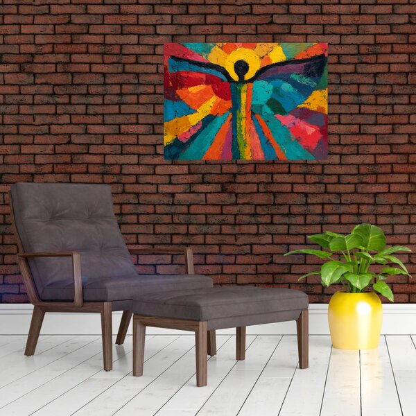 Kép - Festett angyal (70x50 cm)