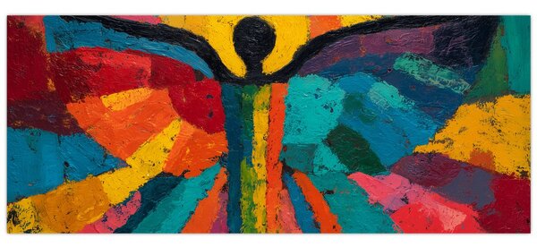 Kép - Festett angyal (120x50 cm)