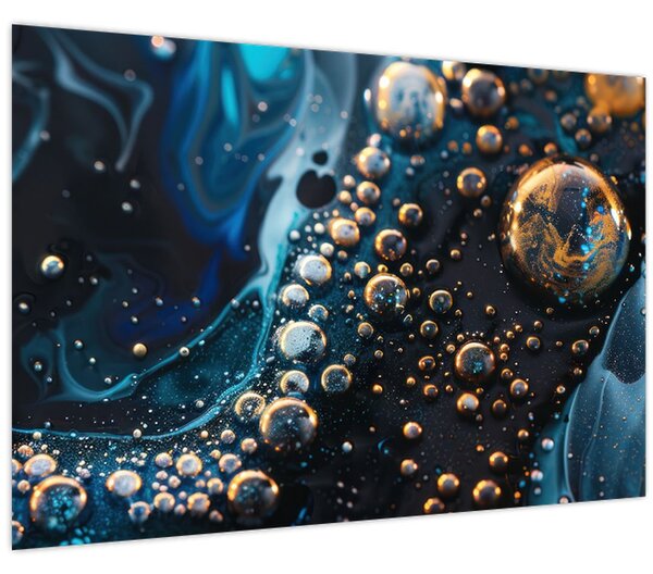 Kép - Tintacseppek (90x60 cm)