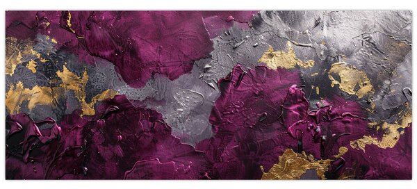 Kép - Texturáló absztrakció (120x50 cm)