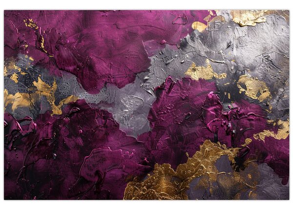 Kép - Texturáló absztrakció (90x60 cm)