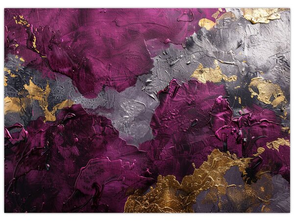 Kép - Texturáló absztrakció (70x50 cm)