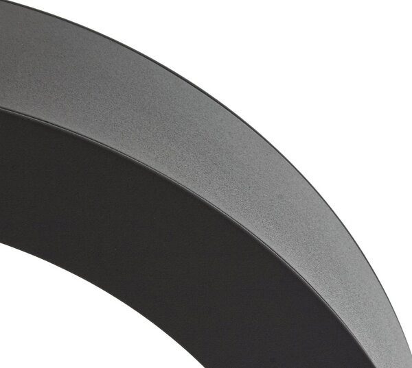 Lucande LED-es útvilágítás Lennik, érzékelő, 100 cm, antracit, Fekete, Alumínium, Modern