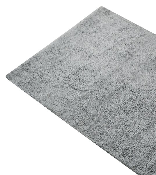 Fürdőszobaszőnyeg GOELA Szürke 60 x 90 cm Pamut