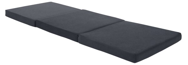 KONDELA Összehajtható matrac, hab, 65x180, szürke, LEVI 65