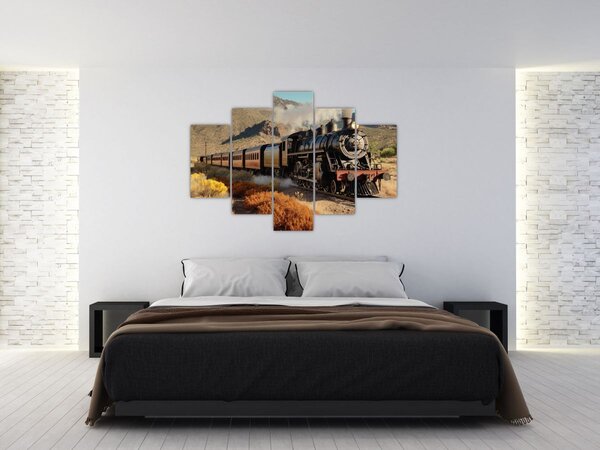 Kép - Gőzmozdony (150x105 cm)
