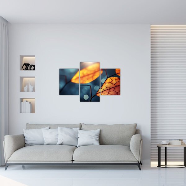 Kép - A levelek textúrája (90x60 cm)