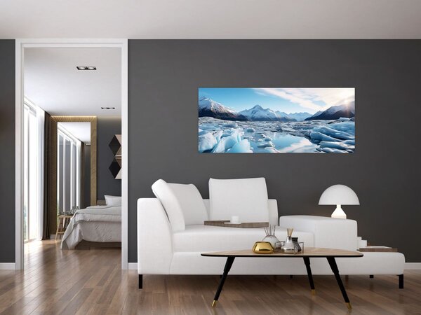 Kép - Gleccser képződmények (120x50 cm)