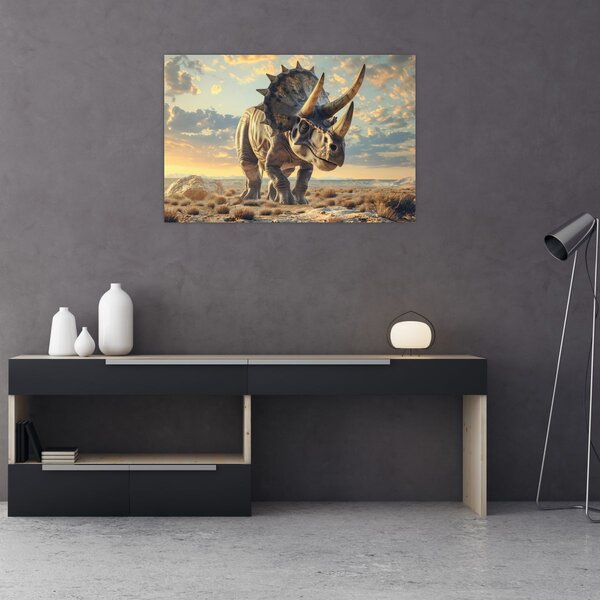 Kép - Triceratops (90x60 cm)