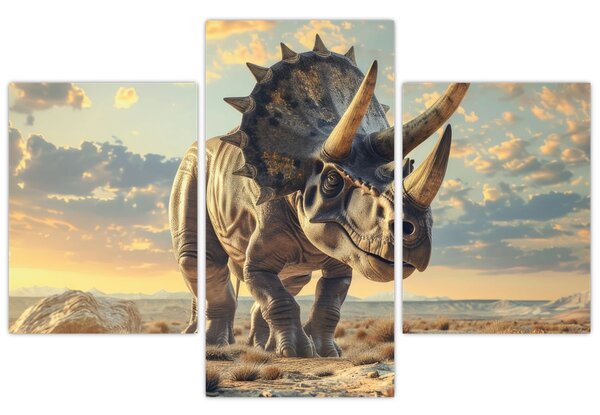 Kép - Triceratops (90x60 cm)