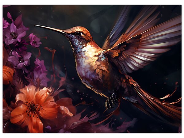 Kép - Kolibri (70x50 cm)