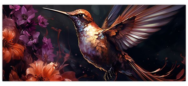 Kép - Kolibri (120x50 cm)